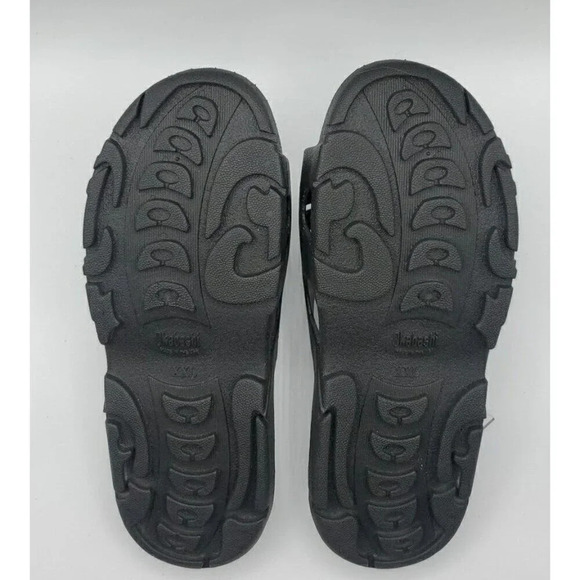 Okabashi Eurosport Slides Sandals Mens XXL Size 12 - 13 Black Gray Water Shoe - Picture 11 of 12
